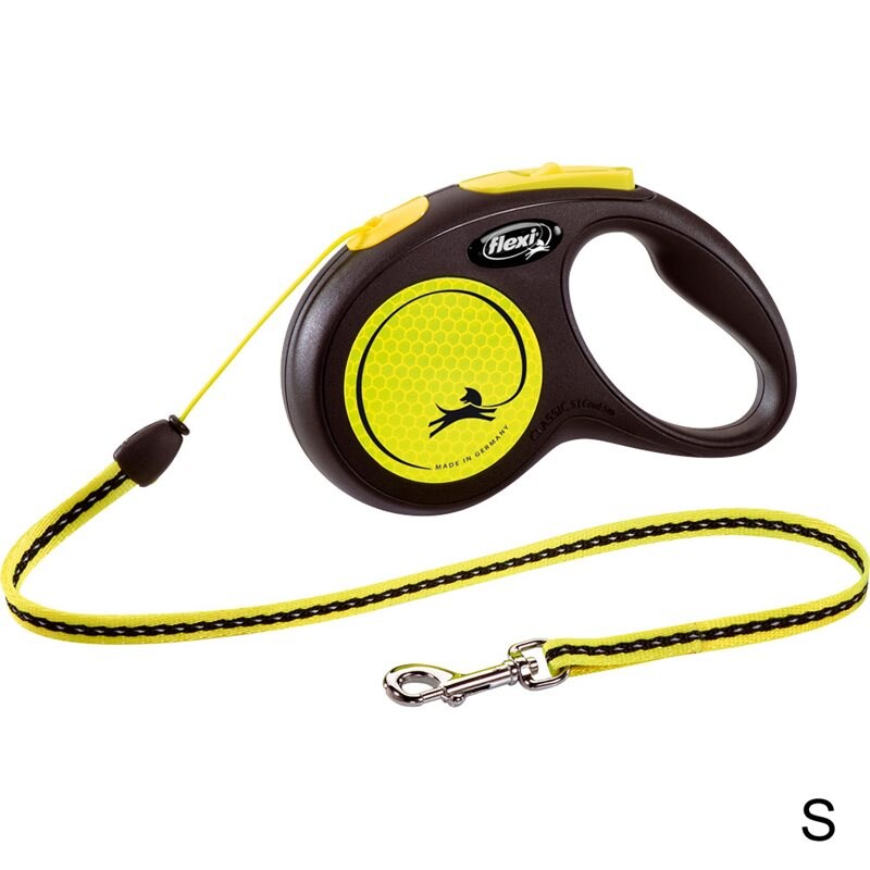 Heijastintalutin New Neon Flexi Keltainen