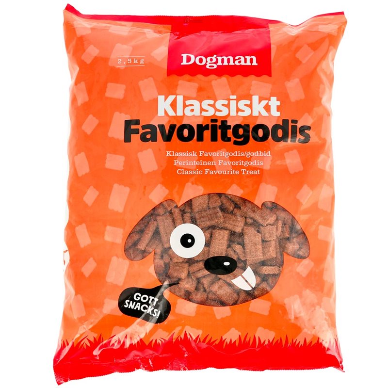 Koiranherkku Favoritgodis 2,5kg Dogman
