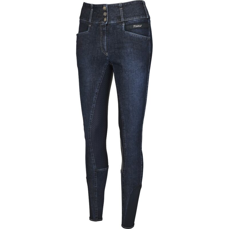 Ratsastushousut Kokopaikat Candela Grip Jeans Pikeur® Denimsininen