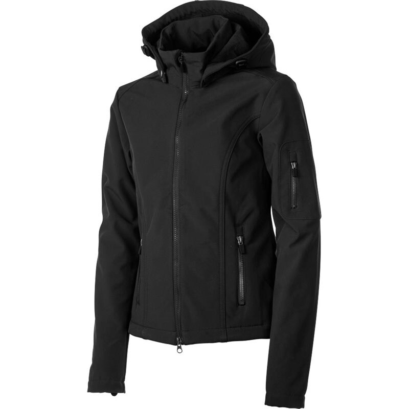 Takki softshell Classic CRW® Lasten Musta
