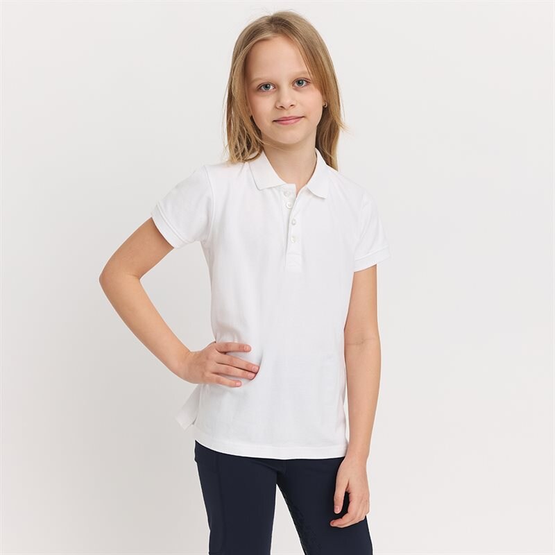 Pikee Classic CRW® Lasten Valkoinen