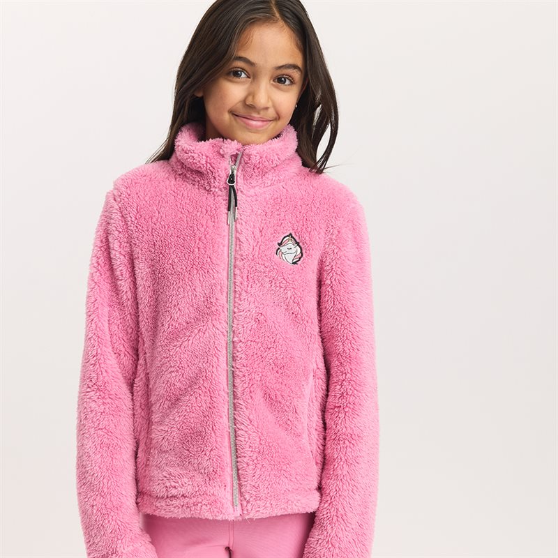Fleecetakki Juniori Minette CRW® Vaaleanroosa