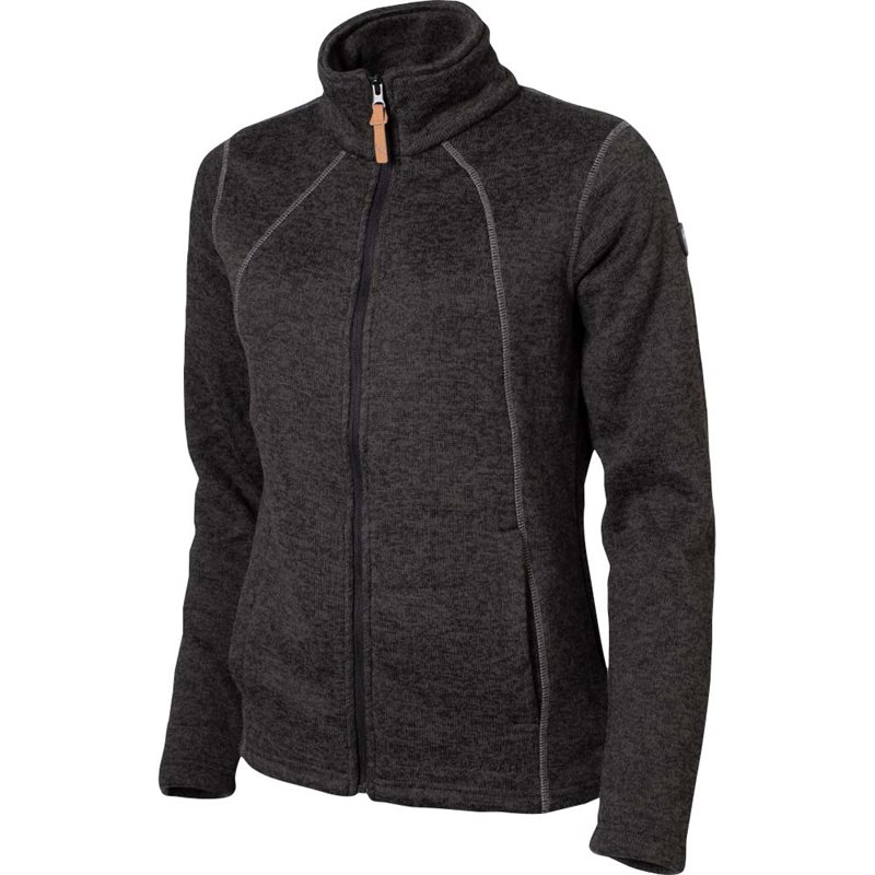 Takki Flat fleece Musta
