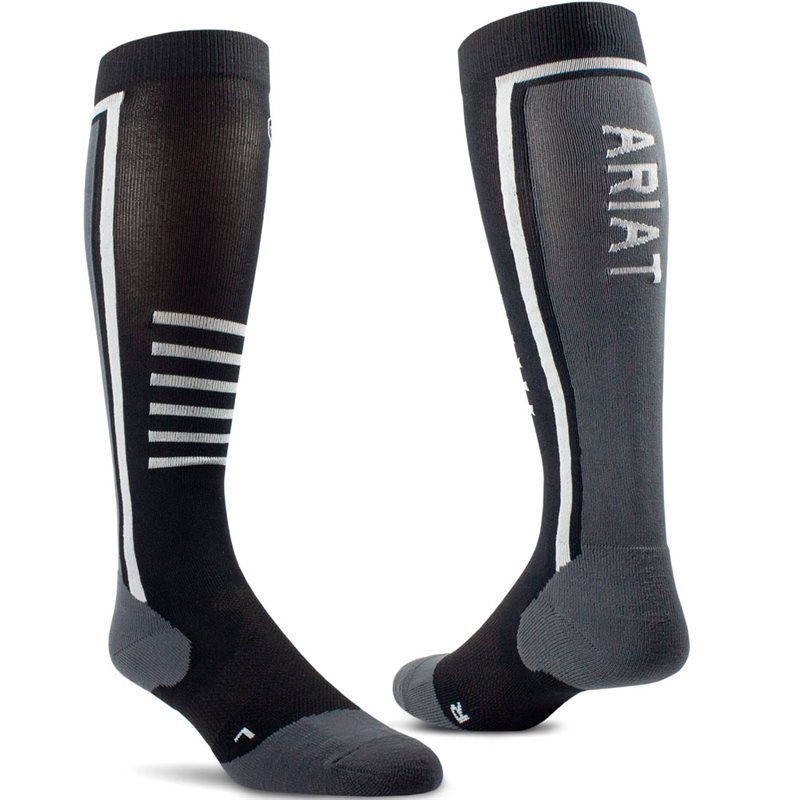 Ratsastussukat Slimline Performance ARIAT® Musta