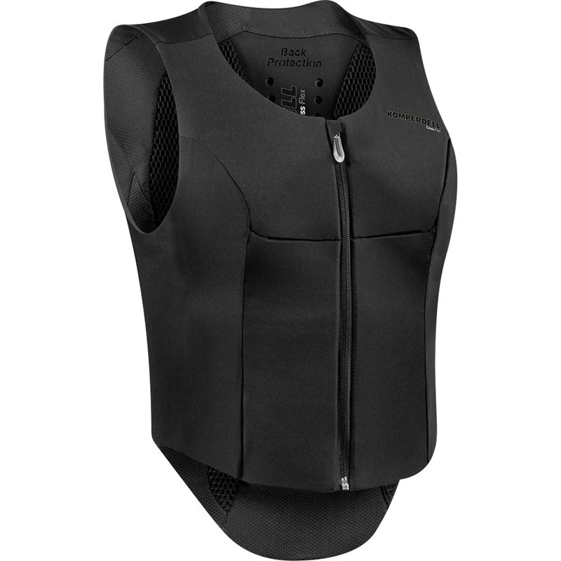 Selkäpanssari Ballistic Flex Fit Slim Komperdell Musta