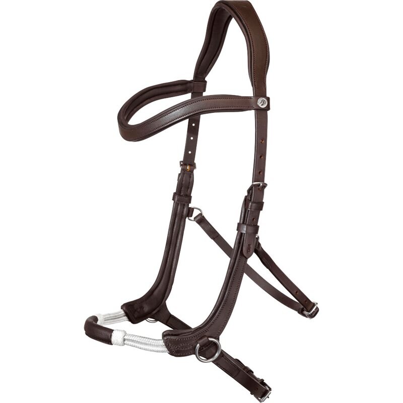 Sidepull Rope Fairfield® Tummanruskea