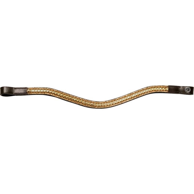 Otsapanta Adora Fairfield® Tummanruskea/kulta