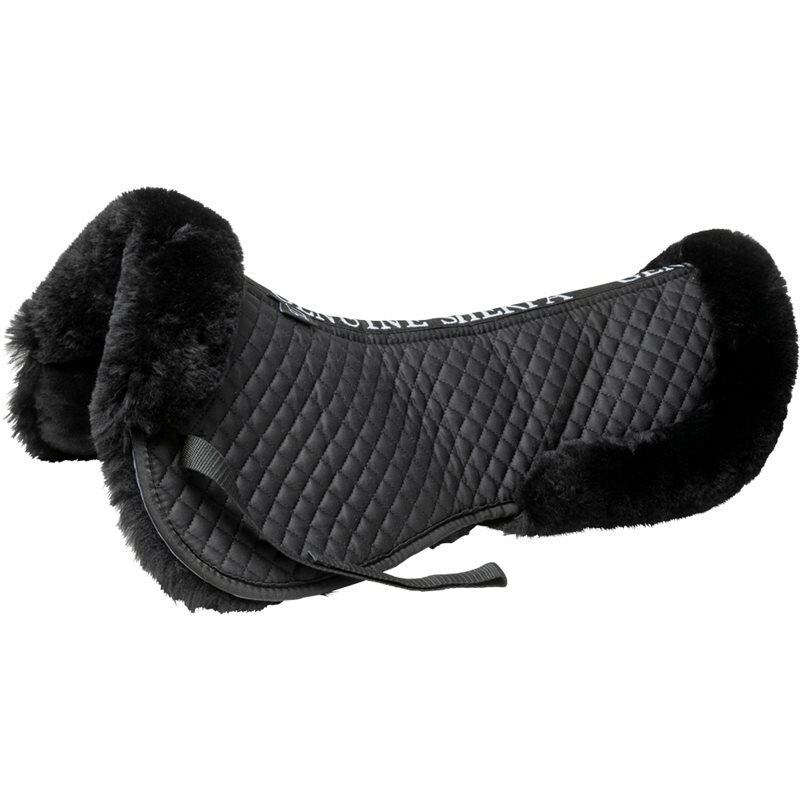 Lampaankarvainen satulanalusta Genuine Sherpa® Musta