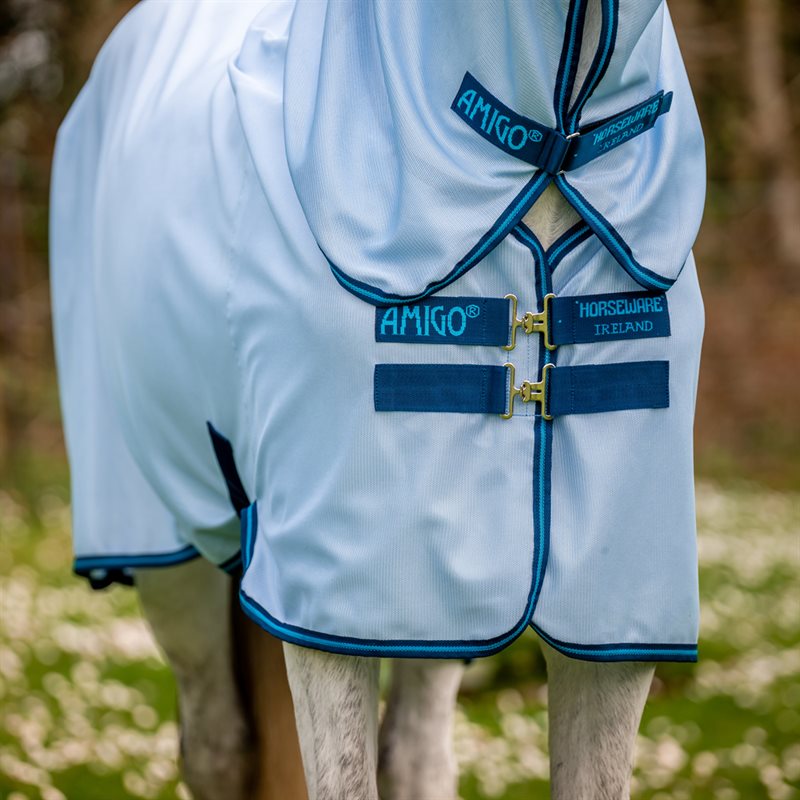 Kärpäsloimi Amigo Bug Rug Horseware® Aquamarine