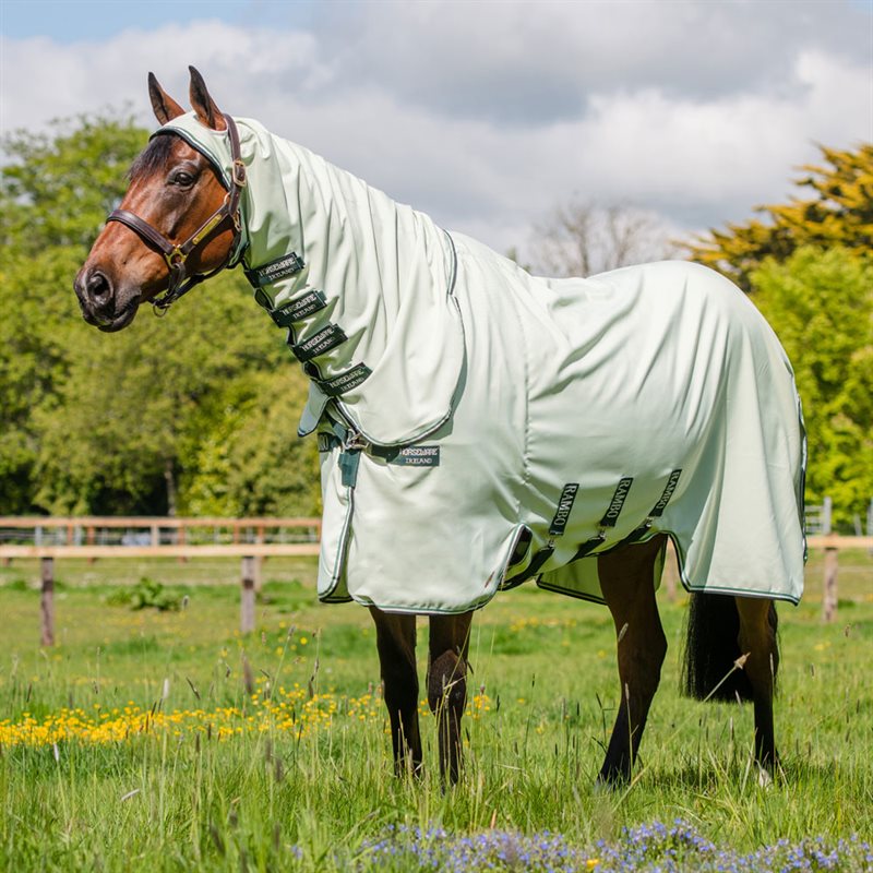 Ihottumaloimi Rambo Hoody Horseware® Mintunvihreä