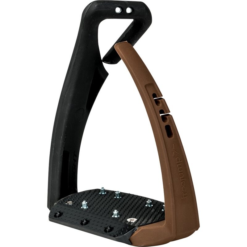 Jalustimet SOFT'UP Pro+ Freejump® Tummanruskea