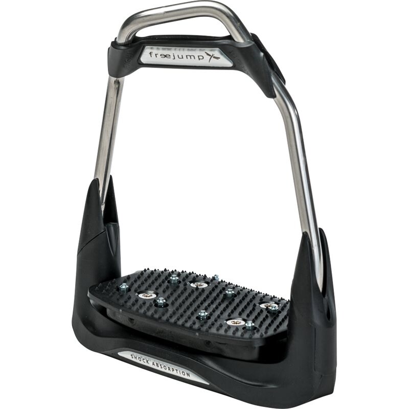 Jalustimet Air´s Angled eye/Inclined grip Freejump® Musta