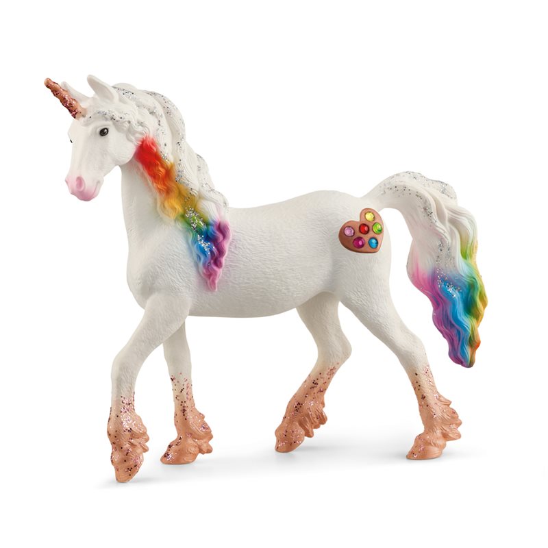 Lelu Rainbow Love Unicorn Mare Schleich