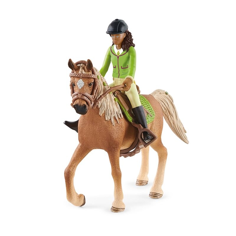 Lelu Horse Club Sarah & Mystery Schleich