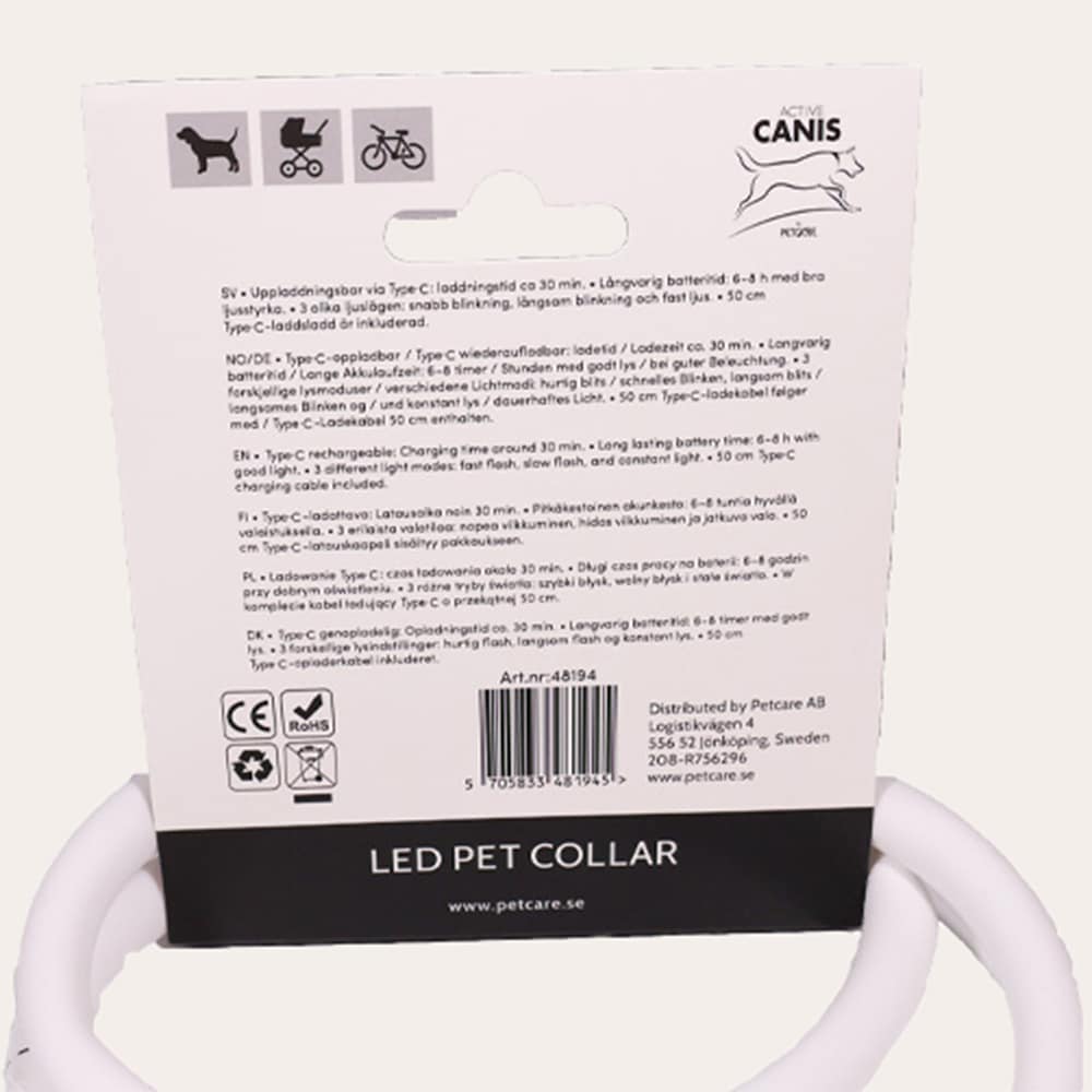 Panta  LED Pet Collar Active Canis