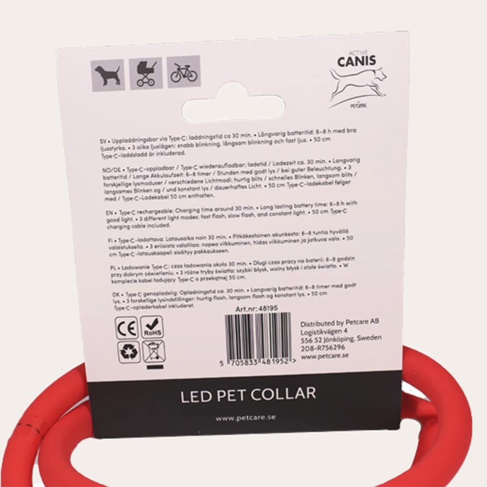 Panta  LED Pet Collar Active Canis