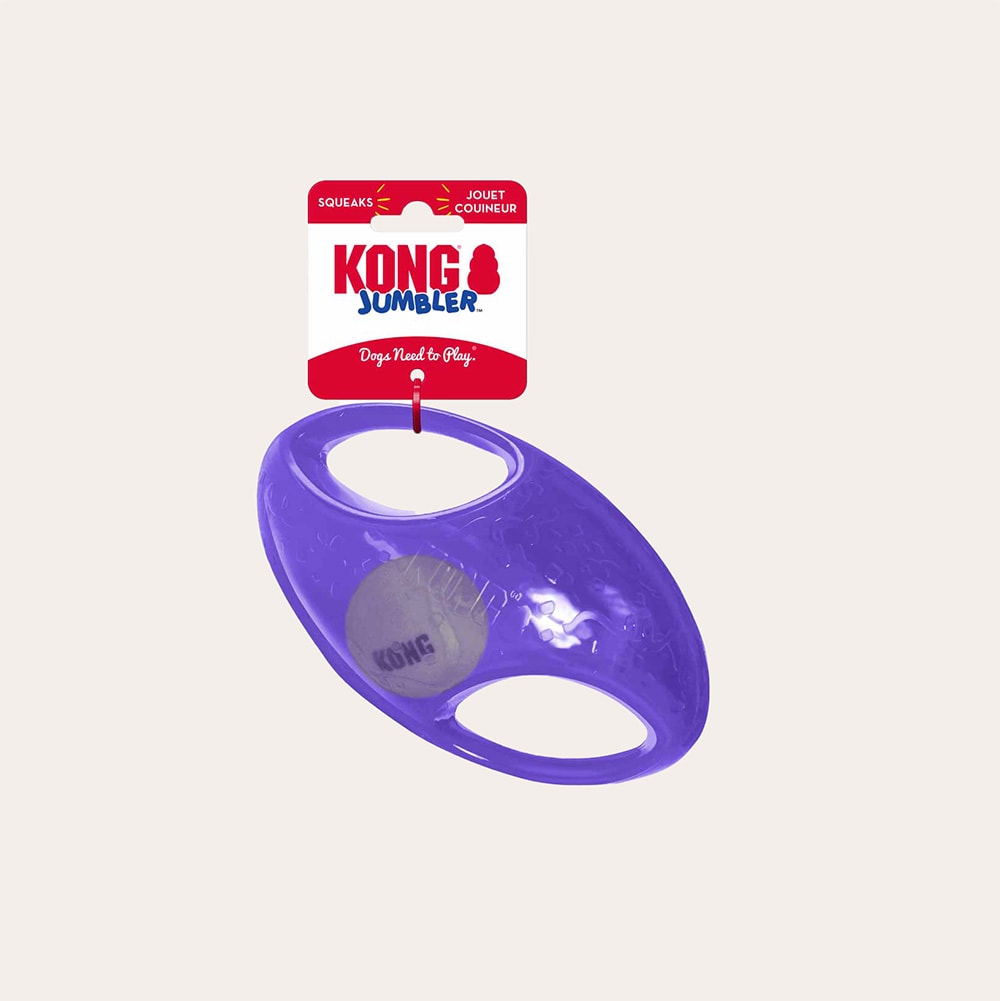 Aktiviteettilelu Koira Jumbler Football Mix Kong®