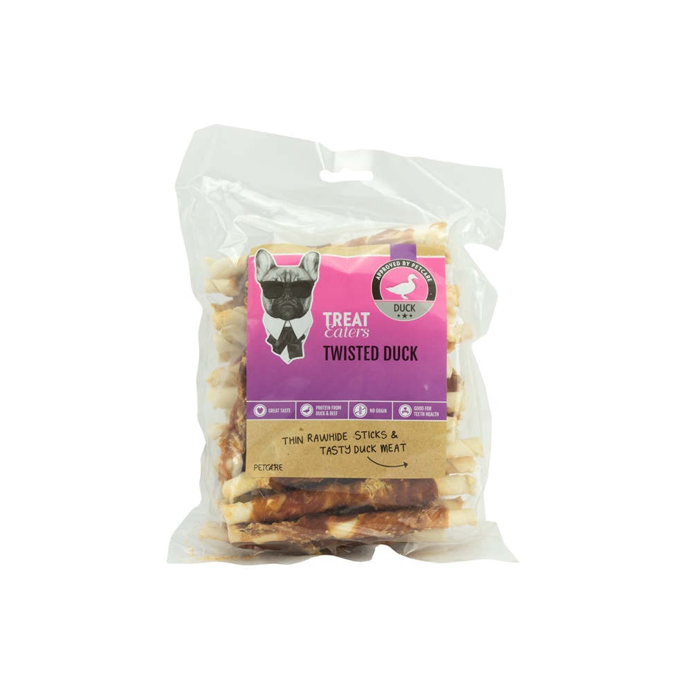 Koiranpuruluu  Twisted Duck 350 g Treateaters
