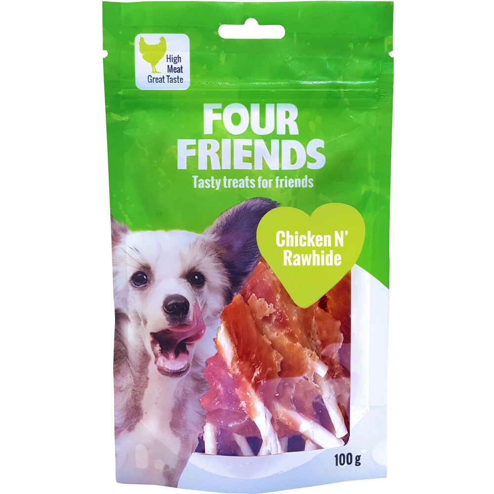 Koiranherkku  Chicken N´Rawhide 100 g FourFriends