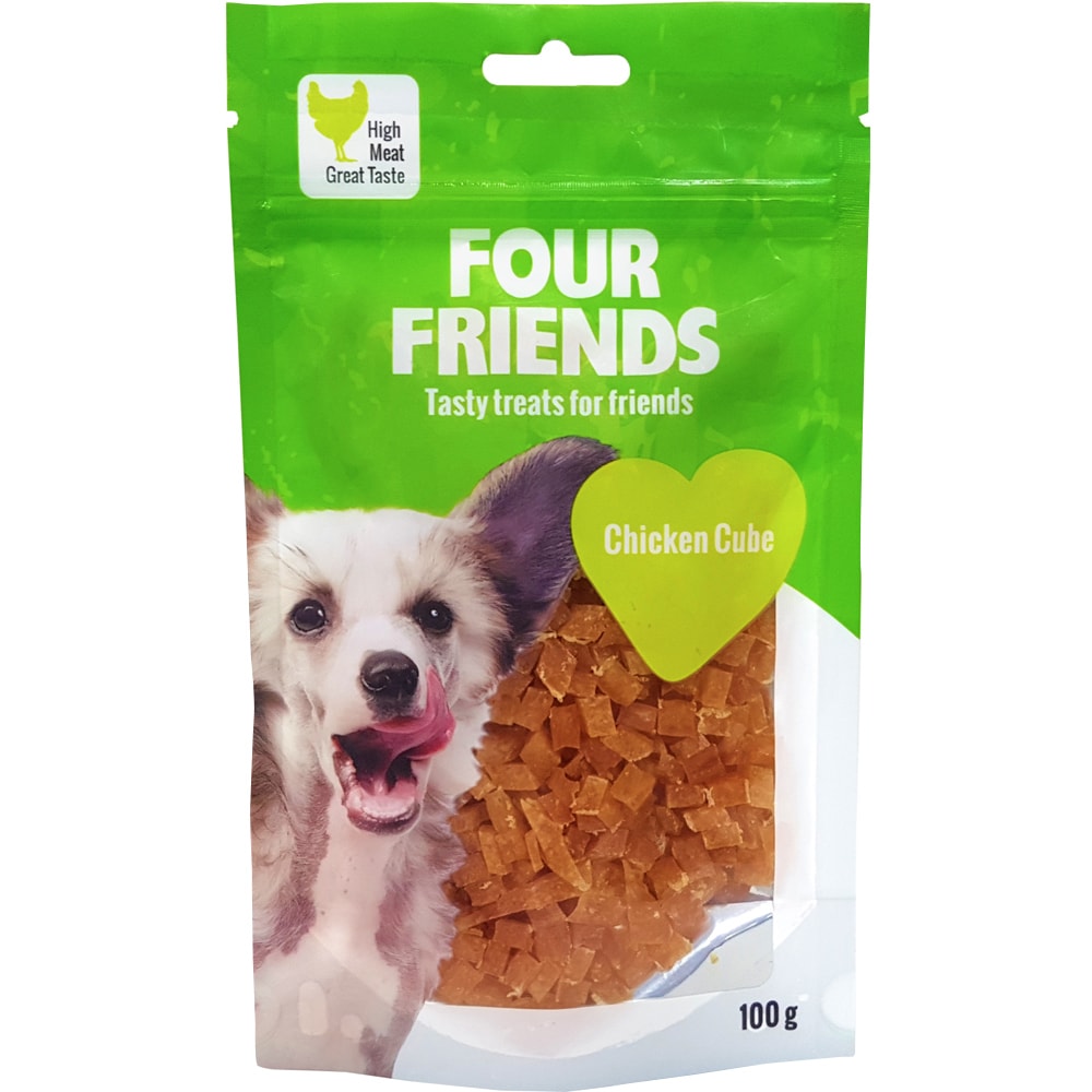 Koiranherkku  Chicken Cube 100 g FourFriends