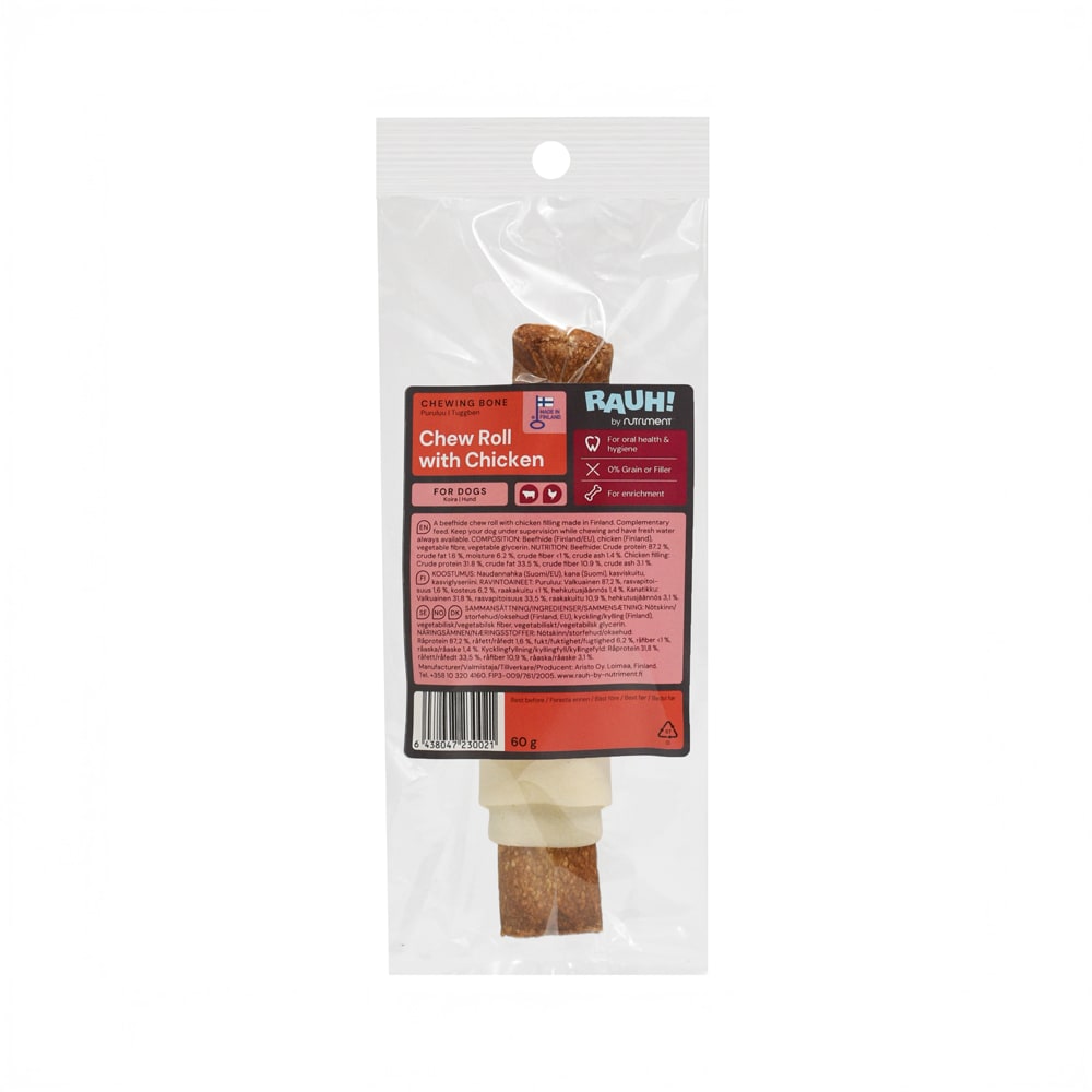 Koiranpuruluu  Chew Roll Chicken RAUH!®