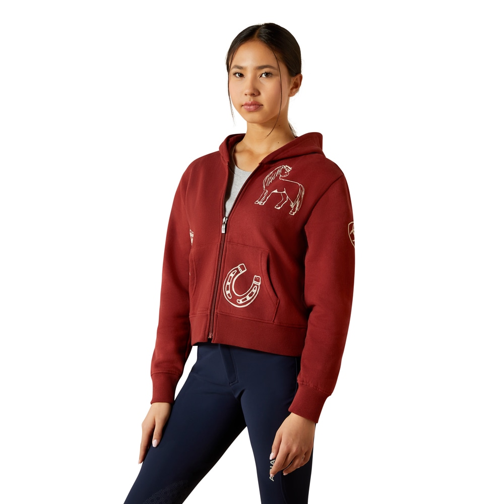 College  Spiffy Full Zip ARIAT®