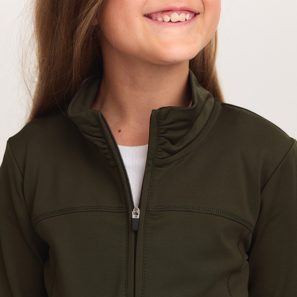 Tekninen toppi Juniori Ella half zip CRW®