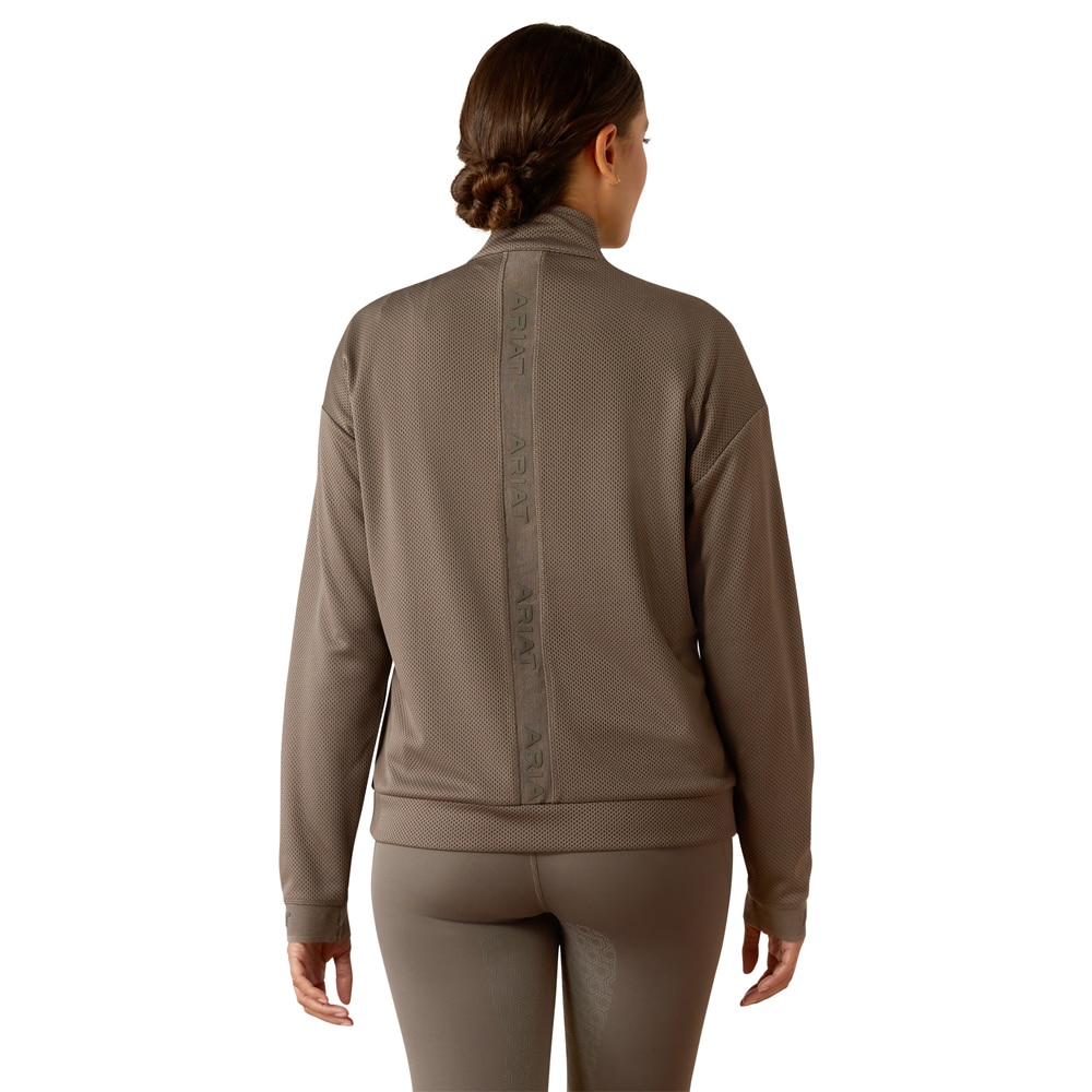 College Wms Breathe1/2 Zip ARIAT®