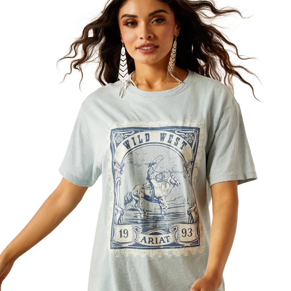 T-paita  Wms Wild West Stamp ARIAT®