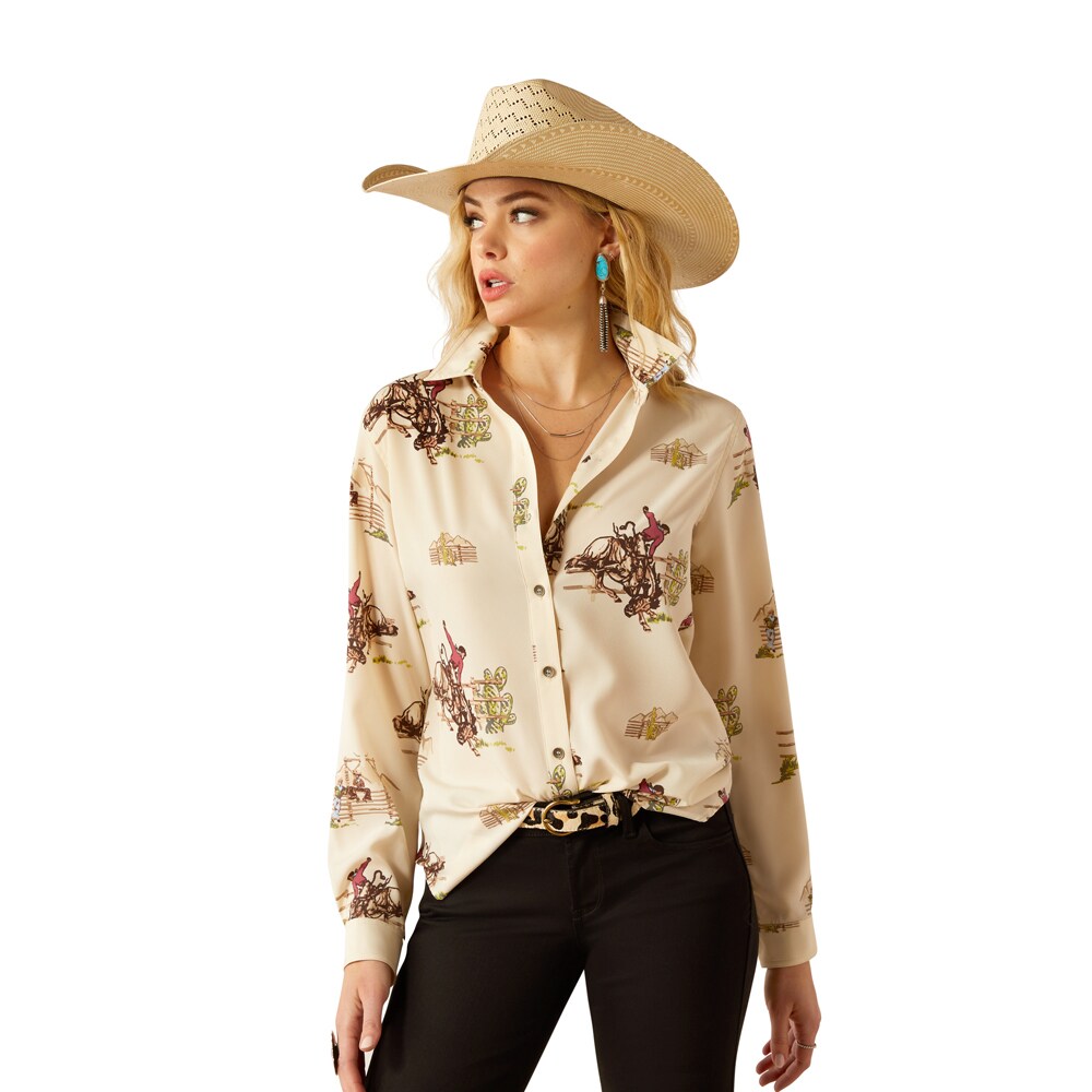 Paita  Wms Homestyle Button Up ARIAT®