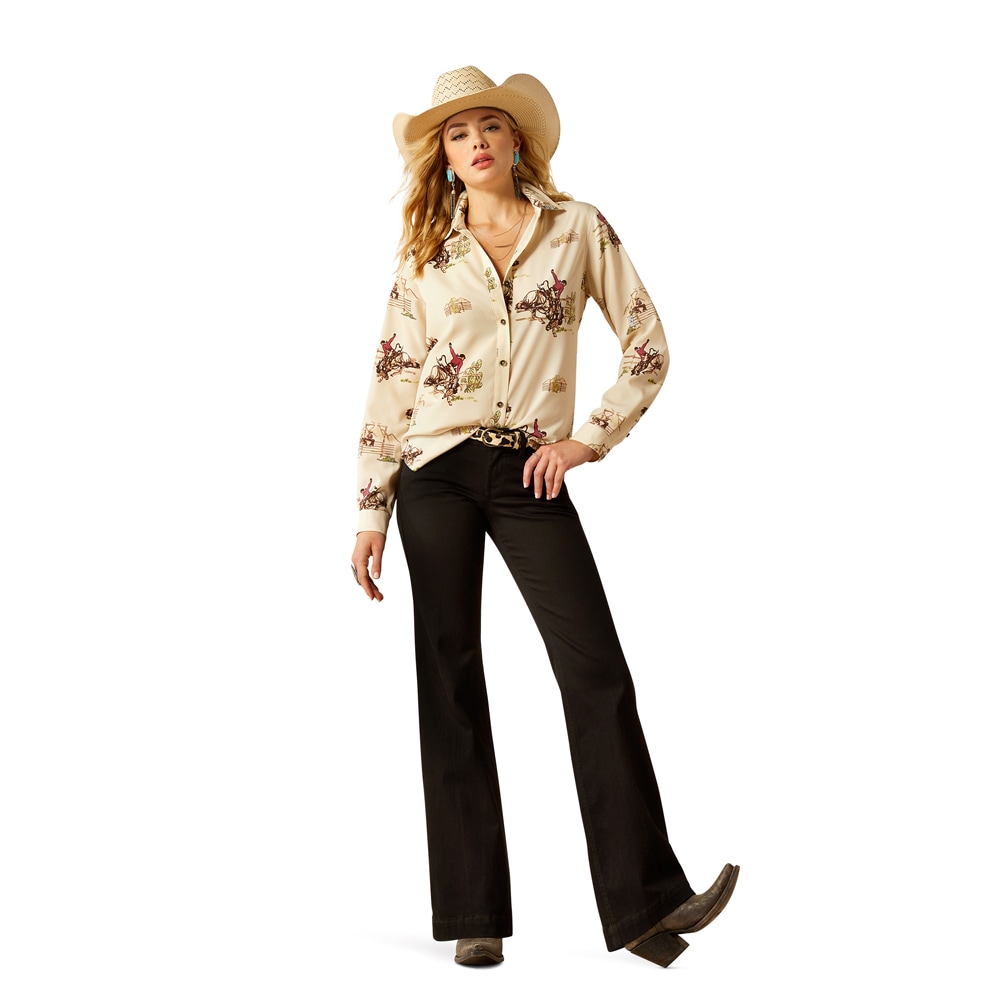 Paita  Wms Homestyle Button Up ARIAT®