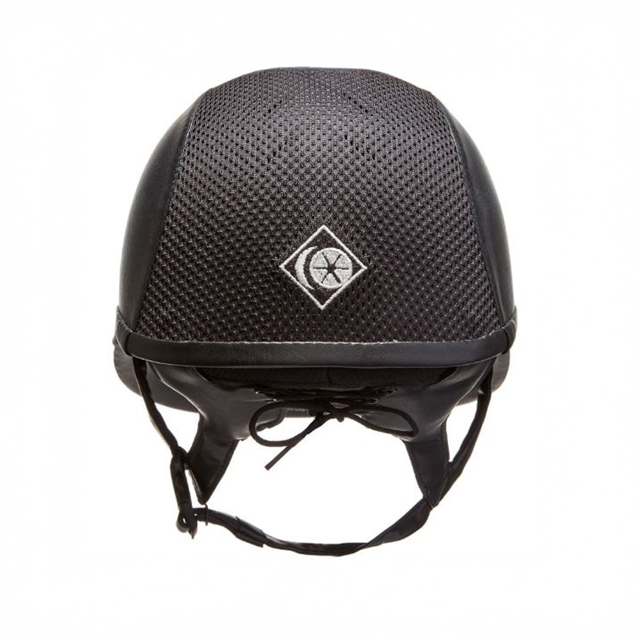 Ratsastuskypärä VG1 SP8 Plus Leatherlook Charles Owen