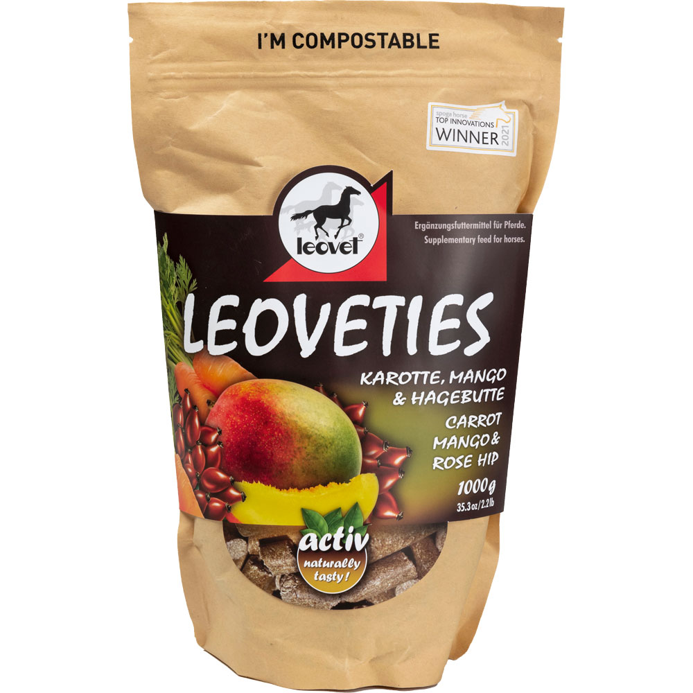 Hevosnamut  Leoveties Carrot, Mango & Rosehip leovet®