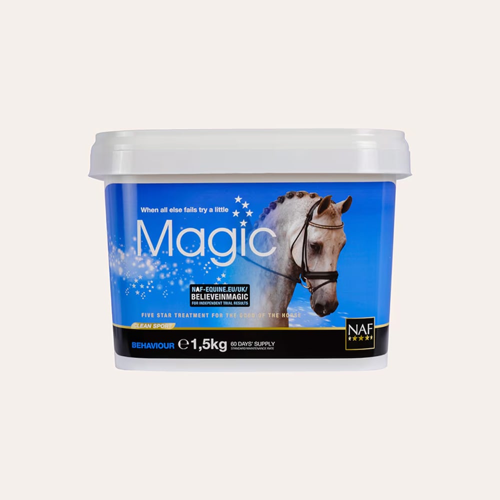 Lisäravinteet Hevonen Magic pulver 1,5 kg NAF