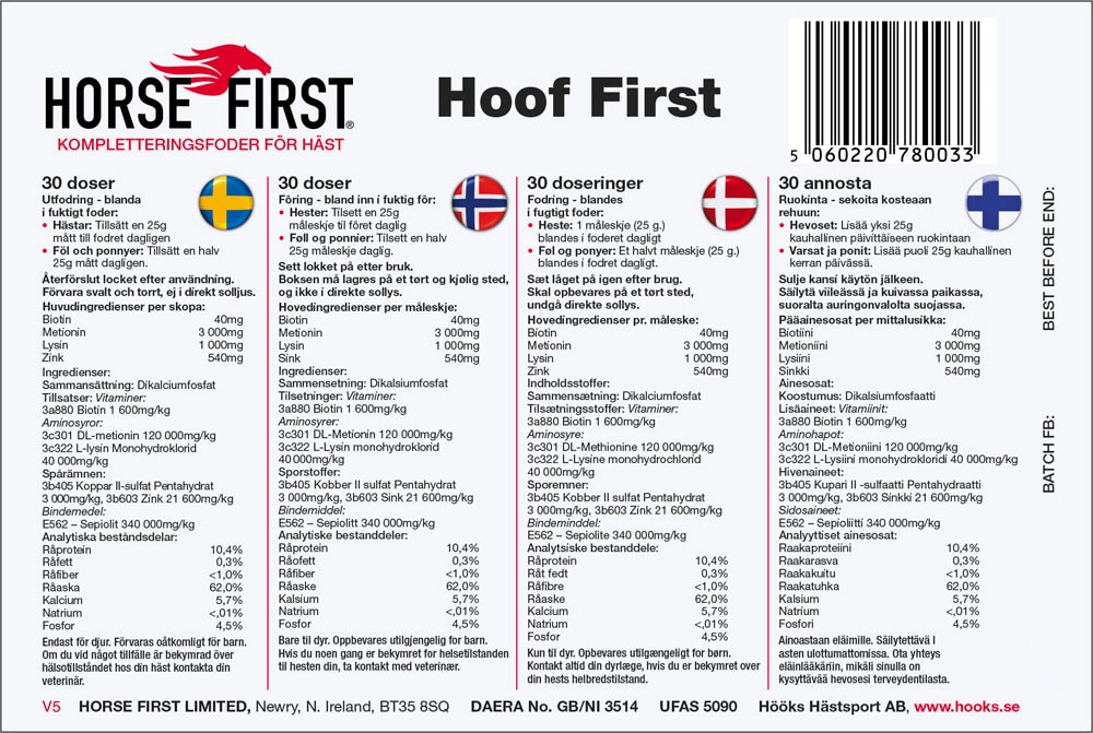   Hoof First HORSE FIRST®