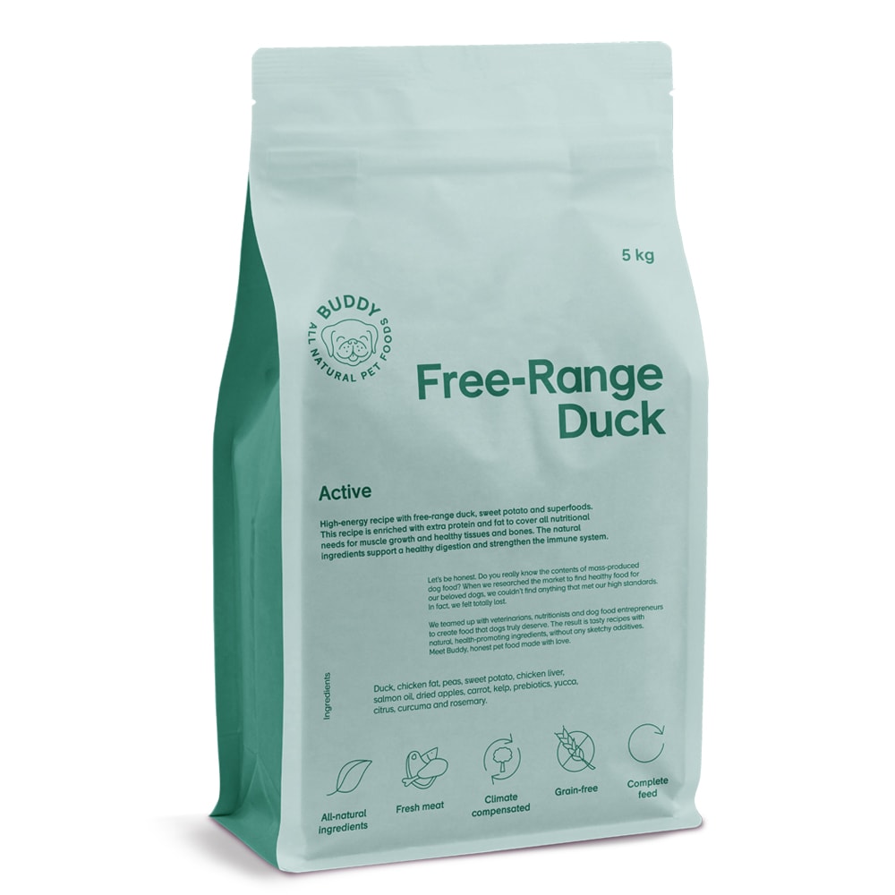 Koiranruoka 5 kg Free-Range Duck BUDDY