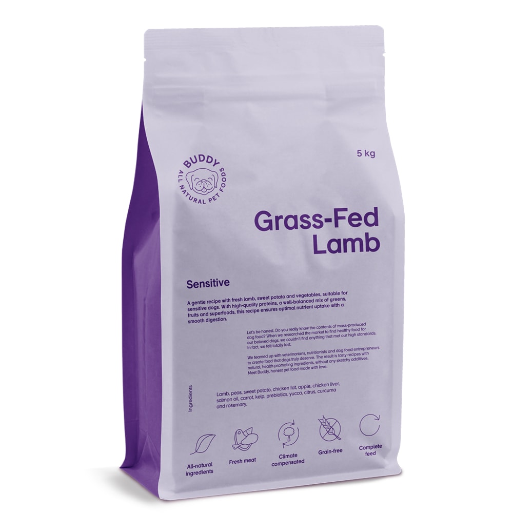Koiranruoka 5 kg Grass-Fed Lamb BUDDY