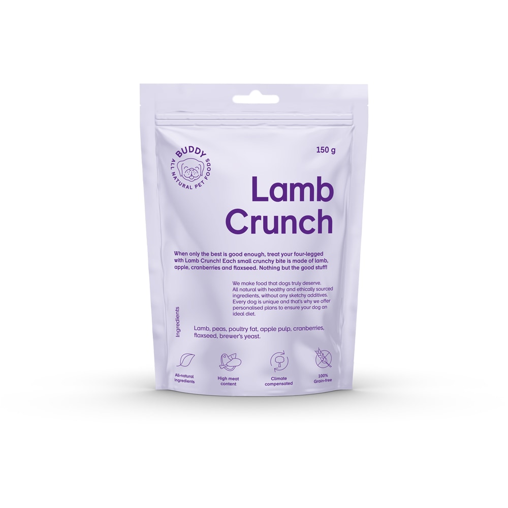 Koiranherkku 150 g Crunchy Snack Lamb BUDDY