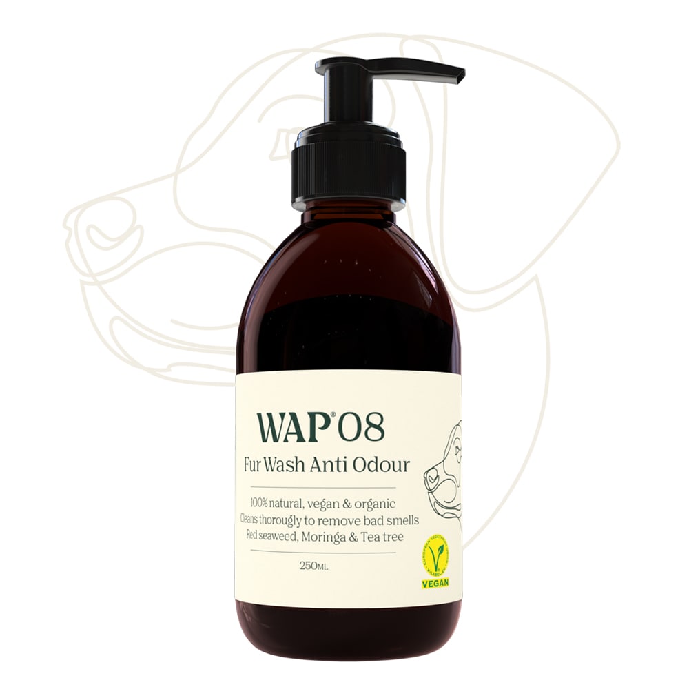 Koiranshampoo  WAP:8 Pälstvätt antiodör WAP DogCare