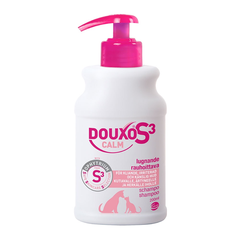 Koiranshampoo  S3 Calm schampo 200ml Douxo