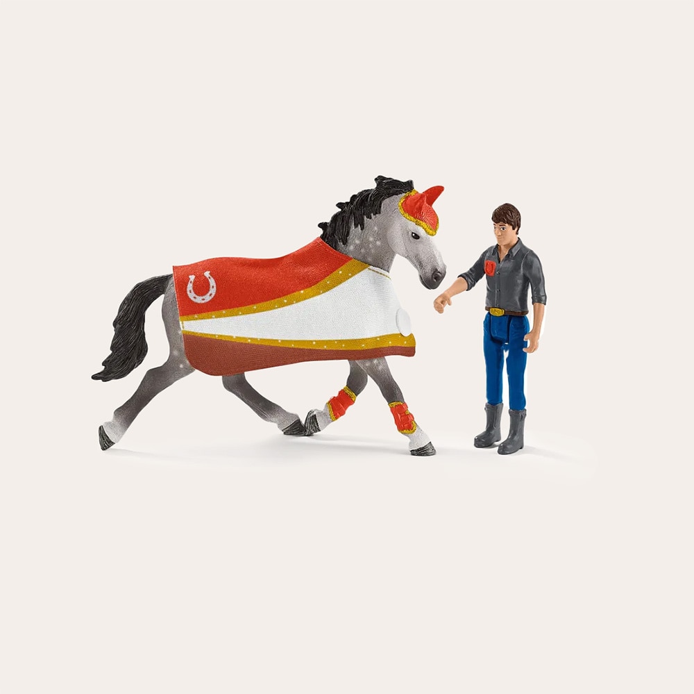 Lelu  Horse Club Mias Vaulting Set Schleich