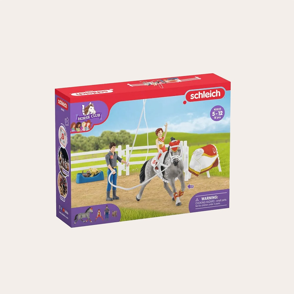 Lelu  Horse Club Mias Vaulting Set Schleich