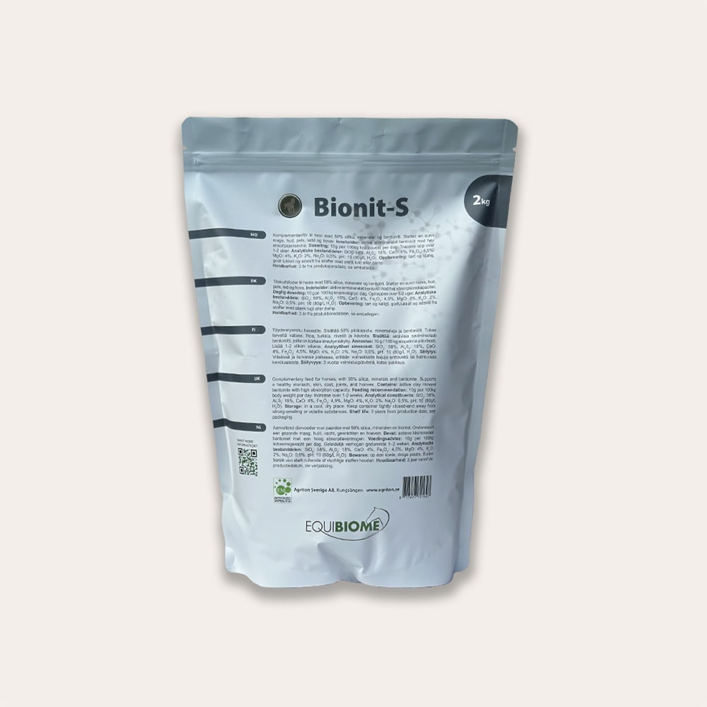 Lisäravinne 2 kg Bionit-S Equibiome