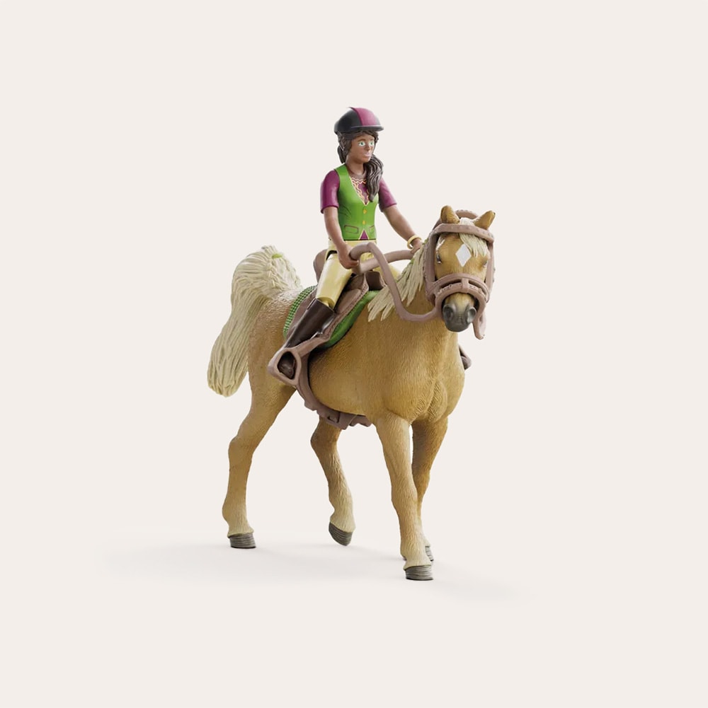 Lelu  Horse Club Sarah & Mystery Schleich