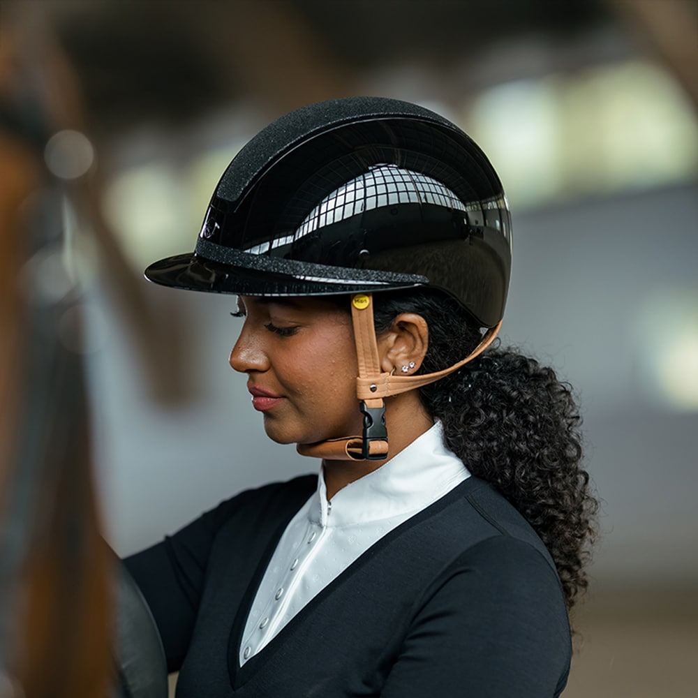 Ratsastuskypärä  Vision Shiny Star Mips Hansbo