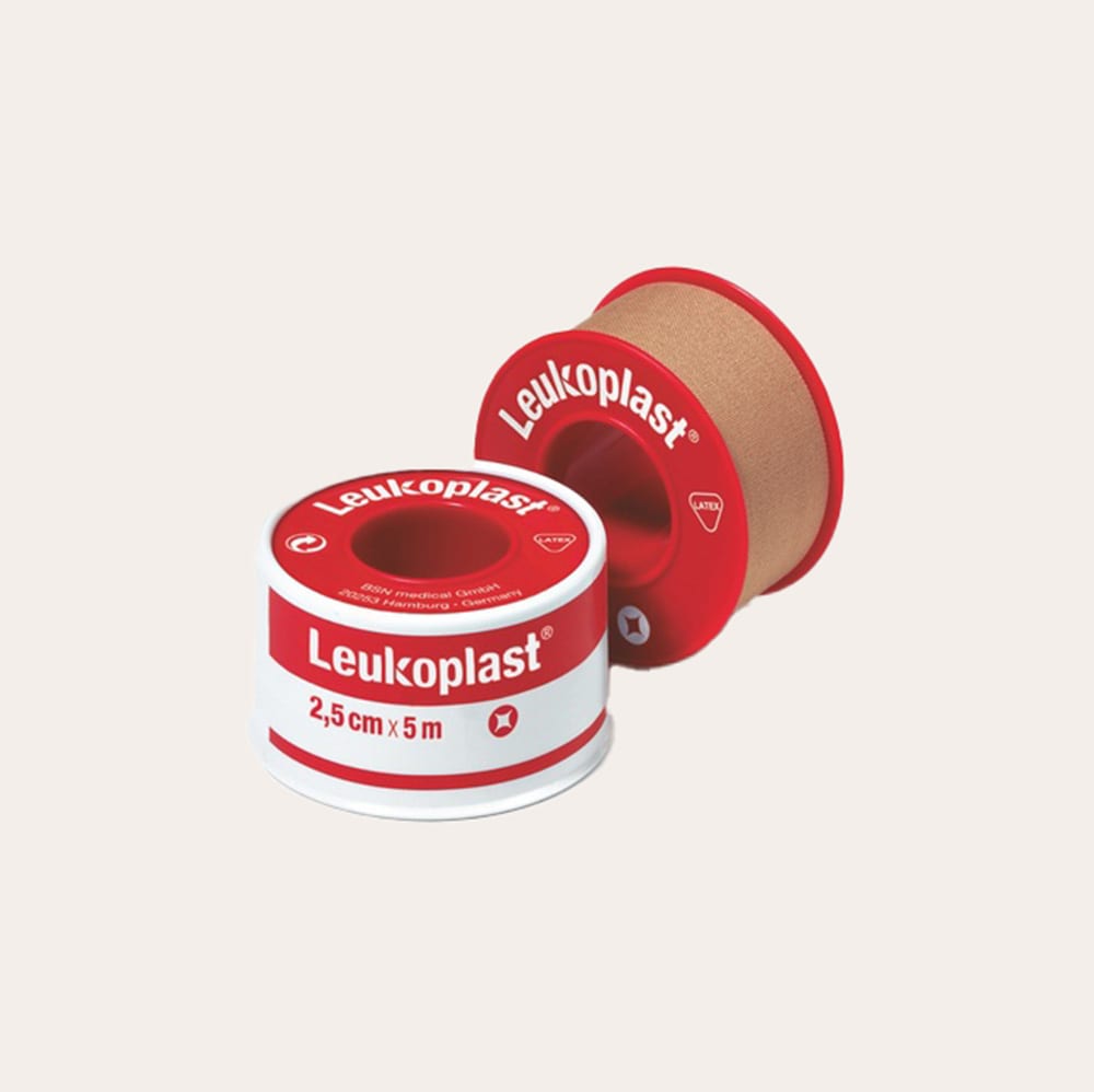   2,5cm x 5m Snap Ring Red Leukoplast